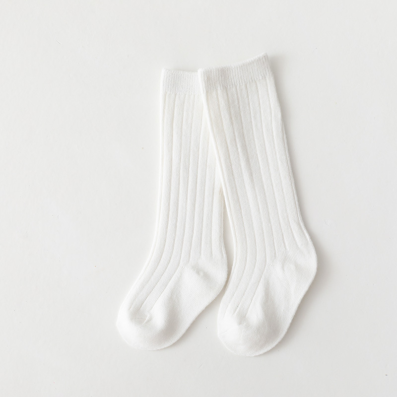 Vertical Stripe Mid Length Sock