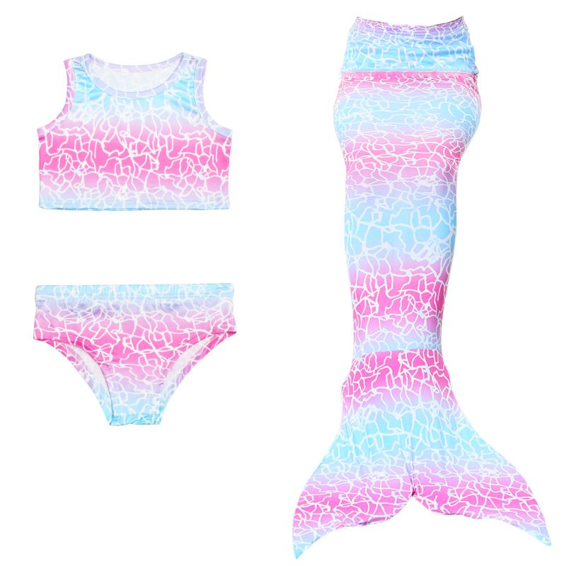 Mermaid Tail Swimwear Set