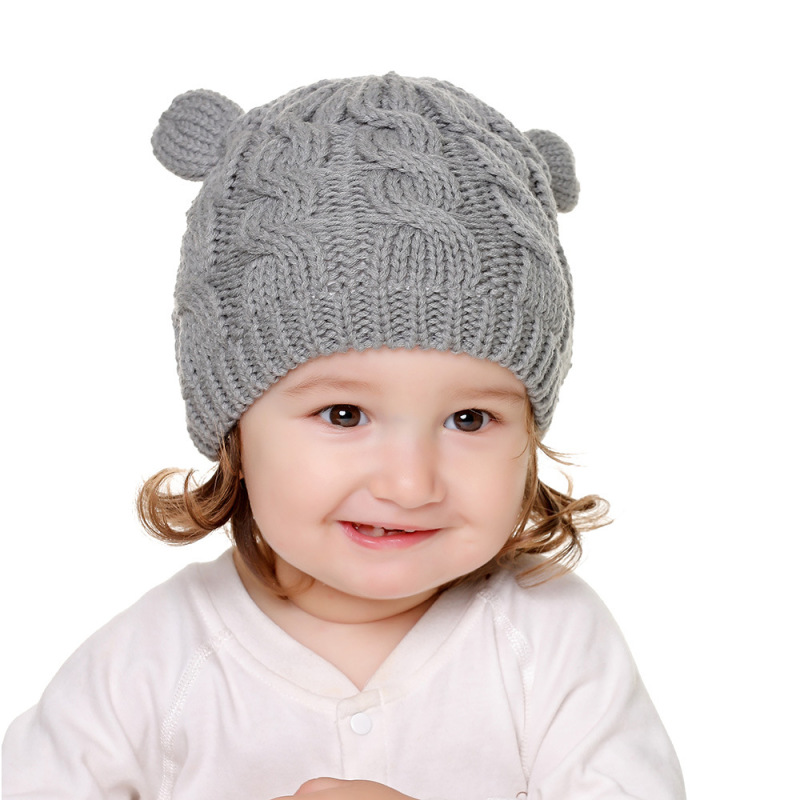 Knitted Hat with Ears
