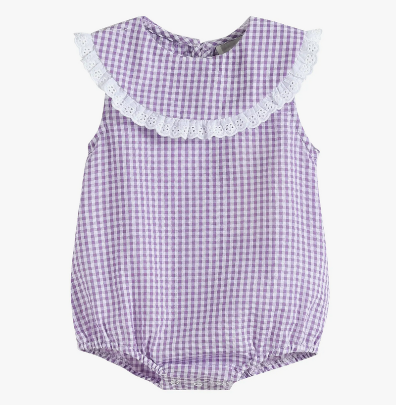 Collared Gingham Bubble