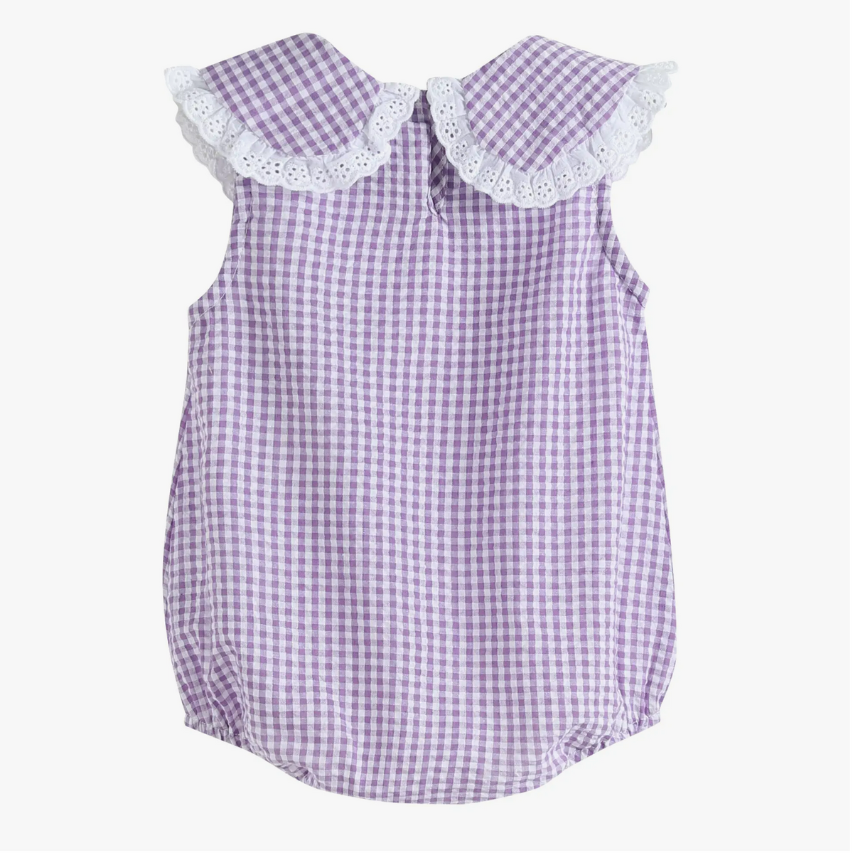 Collared Gingham Bubble
