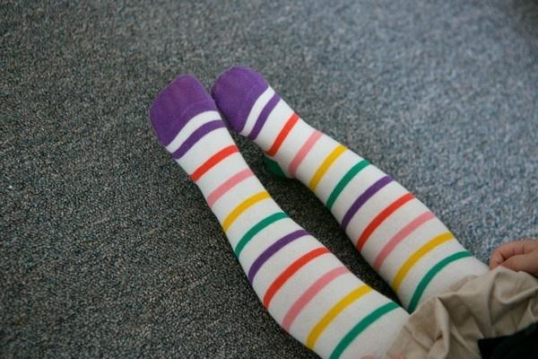 Candy Stripe Tights