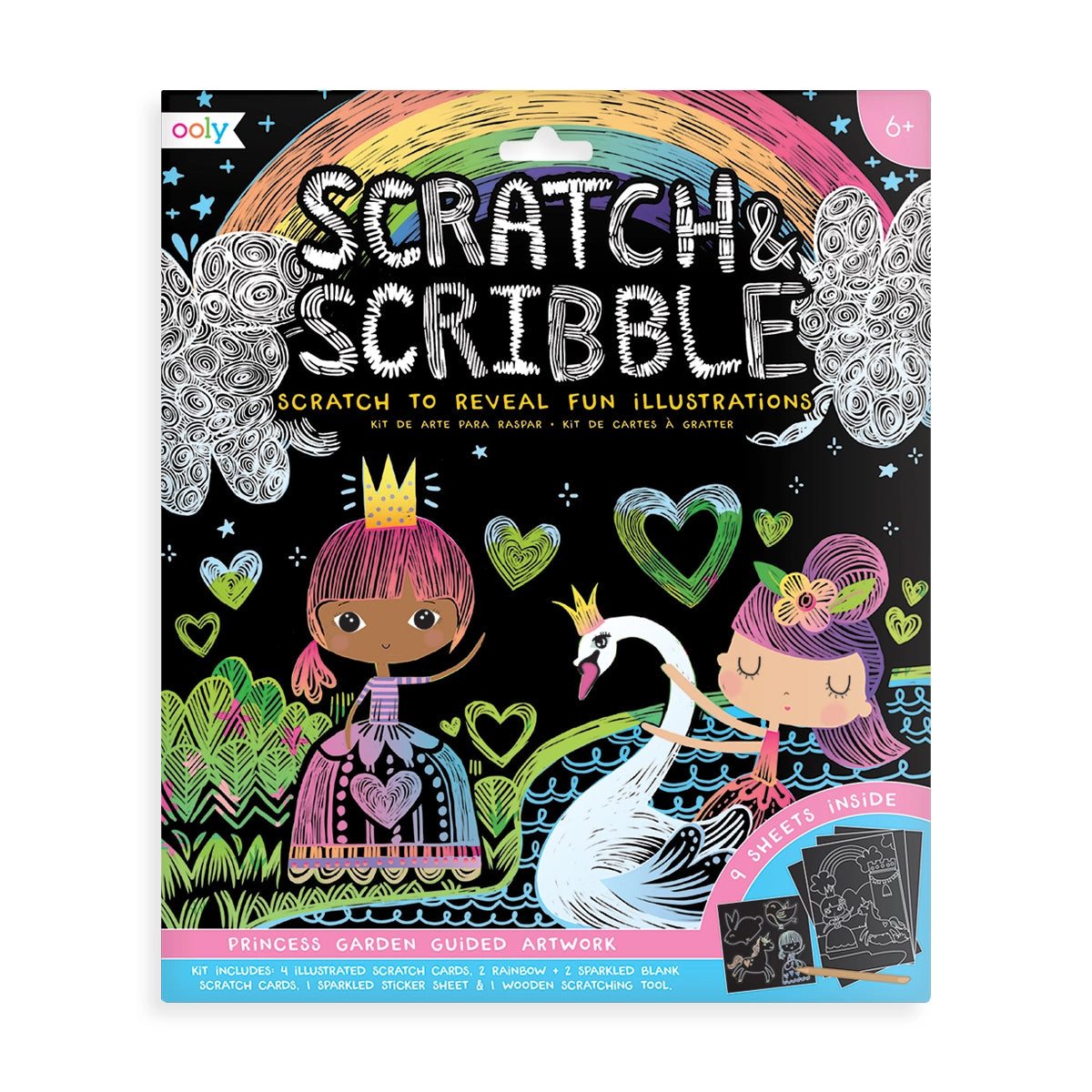 Scratch & Scribble - Princess Garden